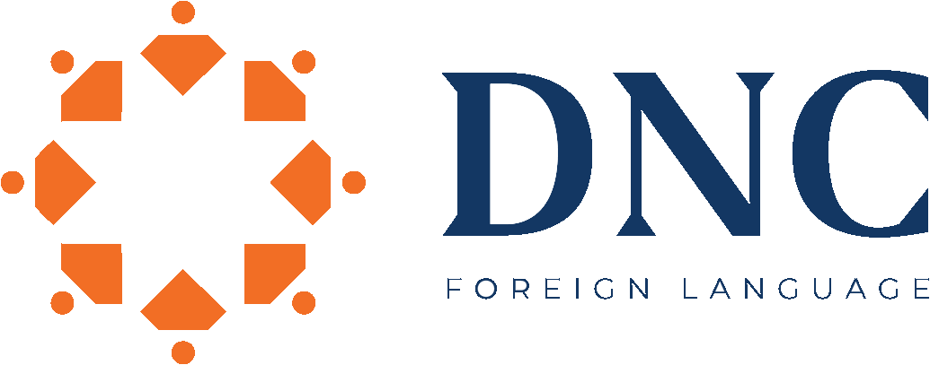 Logo trung tâm anh ngữ D.N.C (Center of Natural Development)